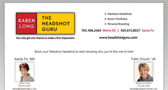 Desktop Screenshot of headshotguru.com